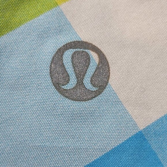 Lululemon Shake & Break Short Womens 6 Sea Check Multi Plum READ PLEASE - Picture 9 of 10